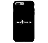 404 Error Costume d'halloween Not Found Funny Geek Coder Cadeau Coque pour iPhone 7 Plus/8 Plus