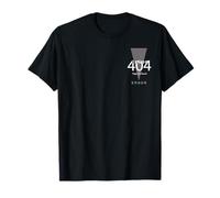 404 Error Design Irrégulier Cool Street Design Personnalité Urban Cyber Feel T-Shirt