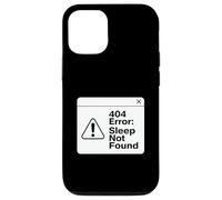 404 Error Sleep Not Found Funny Fired Coder Design Coque pour iPhone 12/12 Pro