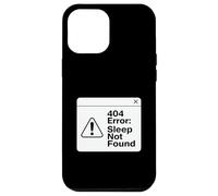 404 Error Sleep Not Found Funny Fired Coder Design Coque pour iPhone 12 Pro Max