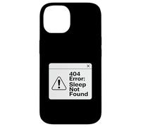 404 Error Sleep Not Found Funny Fired Coder Design Coque pour iPhone 14