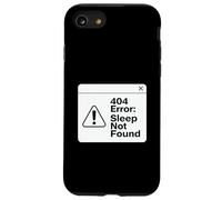 404 Error Sleep Not Found Funny Fired Coder Design Coque pour iPhone SE (2020) / 7/8