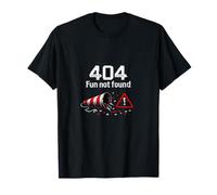 404 Fun Not Found Glitch Data Science Party Popper T-Shirt