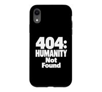 404 Humanity Not Found Programmeur Coder Humour Coque pour iPhone XR