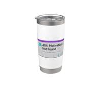 404 Motivation non ; trouvé Gobelet isotherme en acier inoxydable double paroi