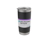 404 Motivation non ; trouvé Gobelet isotherme en acier inoxydable double paroi