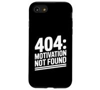 404 Motivation Not Found Humour Sarcastique drôle Coque pour iPhone SE (2020) / 7/8