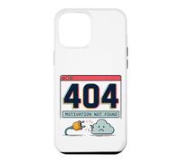404 Motivation Not Found Retro Internet Humour Coque pour iPhone 12 Pro Max