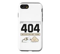404 Motivation Not Found Retro Internet Humour Coque pour iPhone SE (2020) / 7/8