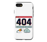 404 Motivation Not Found Retro Internet Humour Coque pour iPhone SE (2020) / 7/8
