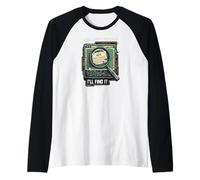 404 Not Found I'll Find It Coder Programmer Tech Humor Manche Raglan
