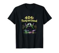 404 Party Not Found IT Reboot Humor Boule Disco T-Shirt