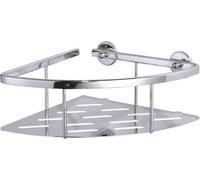 40402 Deluxxe Brosse Toilette Originale, Adhésif, Métal Chromé Finition Brillante, Design Moderne, Garanti Inoxydable, 445mm X 98mm X 138mm Accessoire De Salle De Bain, Angulaire[Jia5289261]