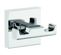 [40405-00000-00] tesa ® Deluxxe Crochet porte-manteau chromé/carré