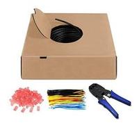 goobay 55441 câble de réseau Noir 305 m Cat6 U/UTP (UTP)