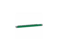 405057 Legrand - Bornier de terre - 5 connexions 6mm² à 25mm² + 45 connexions 1,5mm² à 4mm² - Longueur 322mm