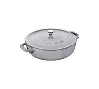 Staub Sauteuses Sauteuse Chistera 24 cm, Fonte