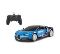 [405137] Jamara Véhicule radiocommandé Bugatti Chiron 1:24 bleu 2,4Ghz