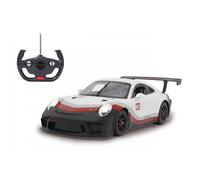 [405153] Jamara Véhicule radiocommandé Porsche 911 GT3 Cup 1:14 blanc 27MHz
