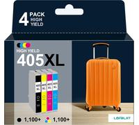 405XL Cartouche d'encre Compatible pour Epson 405 XL 405 XL Remplacement pour Epson Workforce WF-3820 WF-3825 WF-4820 WF-4825 WF-4830 WF-7830 WF-7835 WF-7840 (4-Pack)