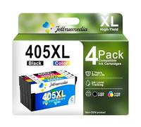 405XL Cartouches d'encre 405 XL compatibles avec Epson 405 XL Imprimante Epson Workforce Pro WF-3820DWF WF-3825DWF WF-4830DTWF WF-4820DWF WF-4825DWF Workforce WF-7840DTWF WF-7830DTWF WF -7835DTWF
