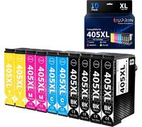 405XL Compatible Ink Cartridge for Epson 405XL Multipack for Workforce Pro WF-3820 WF-3825 WF-4820 WF-4825 WF-4830 WF-7310 WF-7830 WF-7835 WF-7840