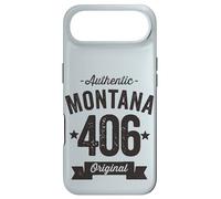 406 Montana Code régional en Vieilli Authentique Coque pour iPhone Air