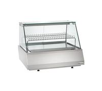 406055 VITRINE REFRIG. 2/1 GN VERRE PLAT