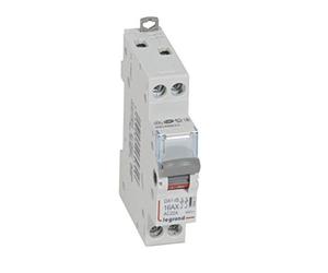 406431 Interrupteur modulaire bipolaire 2P 400V - 16A - 1 module - Bornes à vis Legrand DX³-IS
