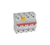 406546 Interrupteur sectionneur tétrapolaire 4P - 100A - 6 modules - Auxiliarisable - Legrand DX³-IS