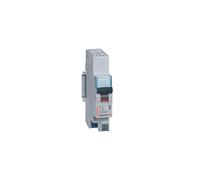 406783 Disjoncteur phase neutre 1P+N 16A Courbe C - 4.5/6kA - Bornes AUTO - 1 module - Legrand DNX3