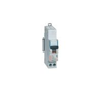 406786 Disjoncteur phase neutre 1P+N 32A Courbe C - 4.5/6kA - Bornes AUTO - 1 module - Legrand DNX3