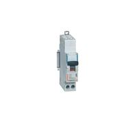 Legrand Disjoncteur DX3 2 A unipolaire + neutre Courbe C 4,5/6 kA AUTO+VIS 1 module