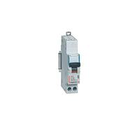 406883 Disjoncteur Legrand 16A unipolaire + neutre DX3 - courbe C - 4,5/6kA - AUTO+VIS - 1 module