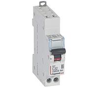 406886 Disjoncteur Legrand 32A unipolaire + neutre DX3 - courbe C - 4,5/6kA - AUTO+VIS - 1 module