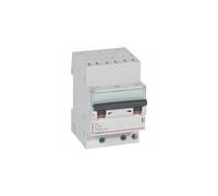 406899 Disjoncteur triphasé 10A - 3P Courbe C - 4,5/6kA - Automatique et vis - Legrand DX3