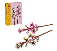 40725 Fleurs de cerisier emblématiques, bourgeons roses et blancs, set de jouets de fleurs Lego pour la décoration de la chambre Le coffret LEGO® Fleurs de cerisier (40725) est parfait pour les jardin