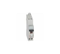 407707 Disjoncteur unipolaire + neutre 2A - 1P+N Courbe C - 6/10kA - Automatique et vis - Legrand DX3