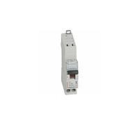 407714 Disjoncteur unipolaire + neutre 16A - 1P+N Courbe C - 6/10kA - Automatique et vis - Legrand DX3