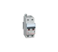 Legrand Disjoncteur bipolaire DX3 16A 2P Courbe C 6/10kA À vis (407784)