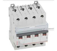 Legrand 407894 Disjoncteur différentiel DX³ 6000 10kA 4P 6A courbe C. 407894.