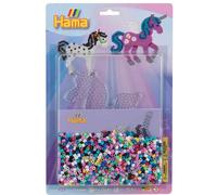 Création perle et bijou Hama Kit perles à repasser modèle licorne