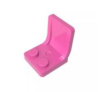 4079 Ornement Siège/Chaise 2x2, 50 Pièces GDS-1308-compatible avec Lego Briques de Construction, Couleur:Rosa Scuro 221