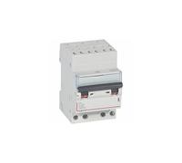407915 Disjoncteur tétrapolaire 20A - 4P Courbe C - 6/10kA - Automatique et vis - Legrand DX3