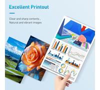 407Xl Cartouches D'Encre Compatibles Avec Epson 407 Xl Multipack Pour Workforce Pro Wf-4745Dtwf Wf-4745 Wf4745 Dtwf Wf4745Dtwf Imprimante,Lot De 4 (Noir,Cyan,Magenta,Jaune)