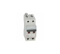 408016 Disjoncteur bipolaire 20A - 2P Courbe D - 6/10kA - À vis - Legrand DX3