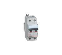 408017 Disjoncteur Bipolaire 25a - 2p Courbe D - 6/10ka - à Vis - Legrand Dx3