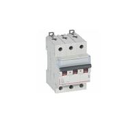 408054 Disjoncteur Tripolaire 2a - 3p Courbe D - 6/10ka - à Vis - Legrand Dx3
