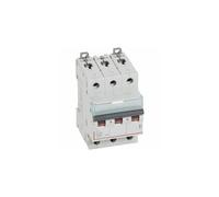 408061 Disjoncteur tripolaire 25A - 3P Courbe D - 6/10kA - À vis - Legrand DX3