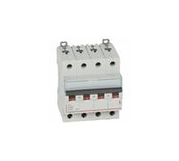 408121 Disjoncteur tétrapolaire 40A - 4P Courbe D - 6/10kA - À vis - Legrand DX3